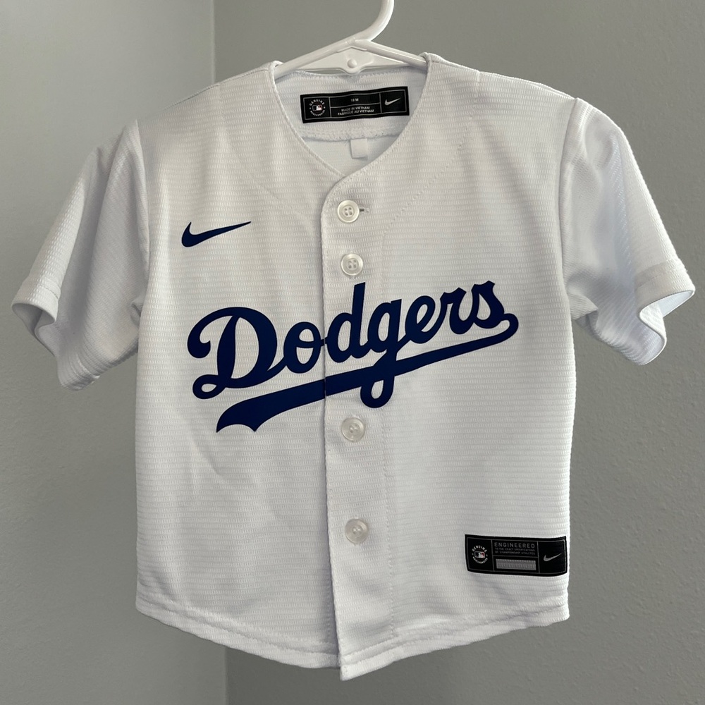Infant Los Angeles Dodgers Nike White Home Replica Team Jersey